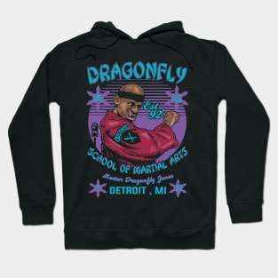 DRAGON FLY (teal) Hoodie